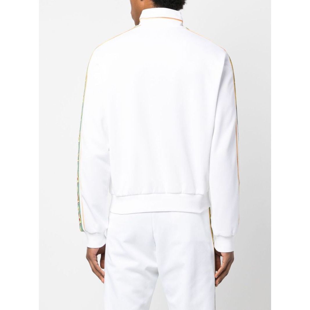 Casablanca Zip-Up Tracksuit- White