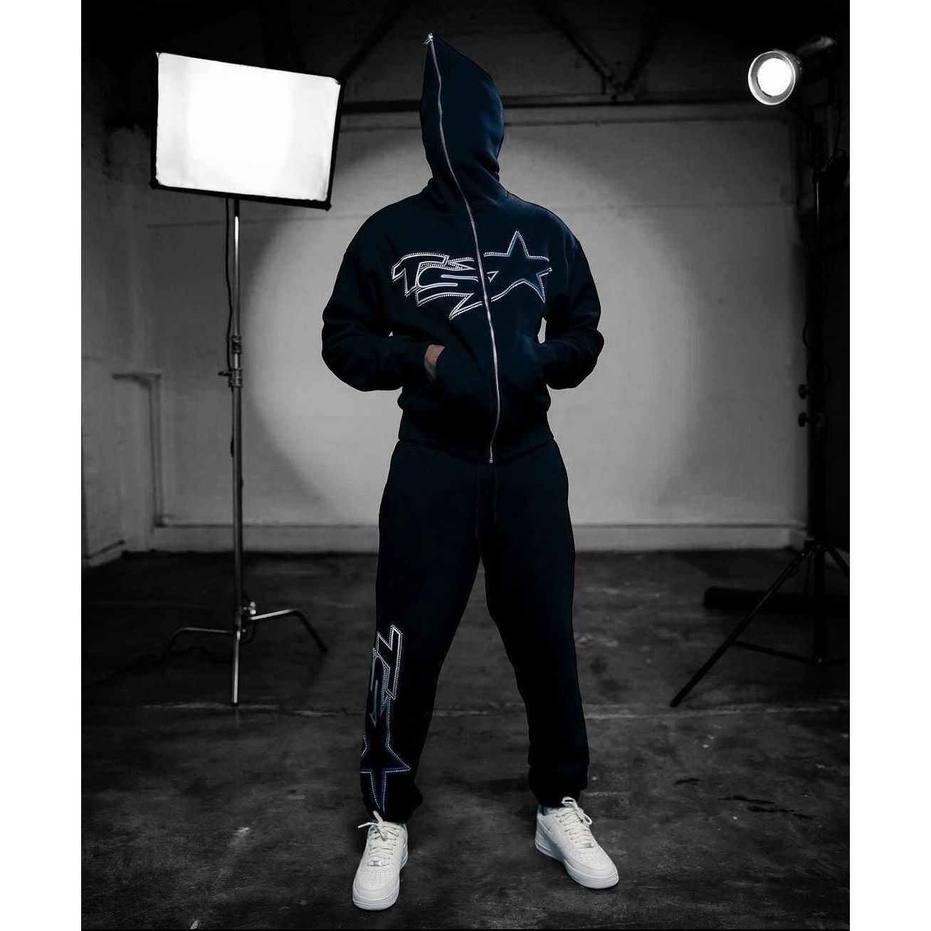 Trapstar TS Star Tracksuit - Black
