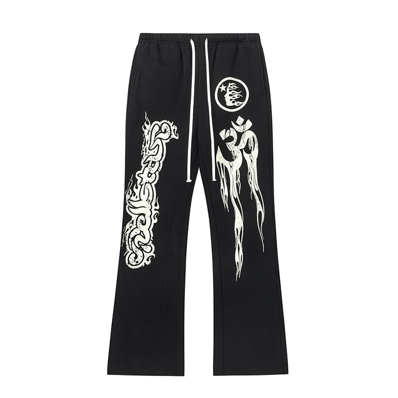 Hellstar Yoga Joggers -Black
