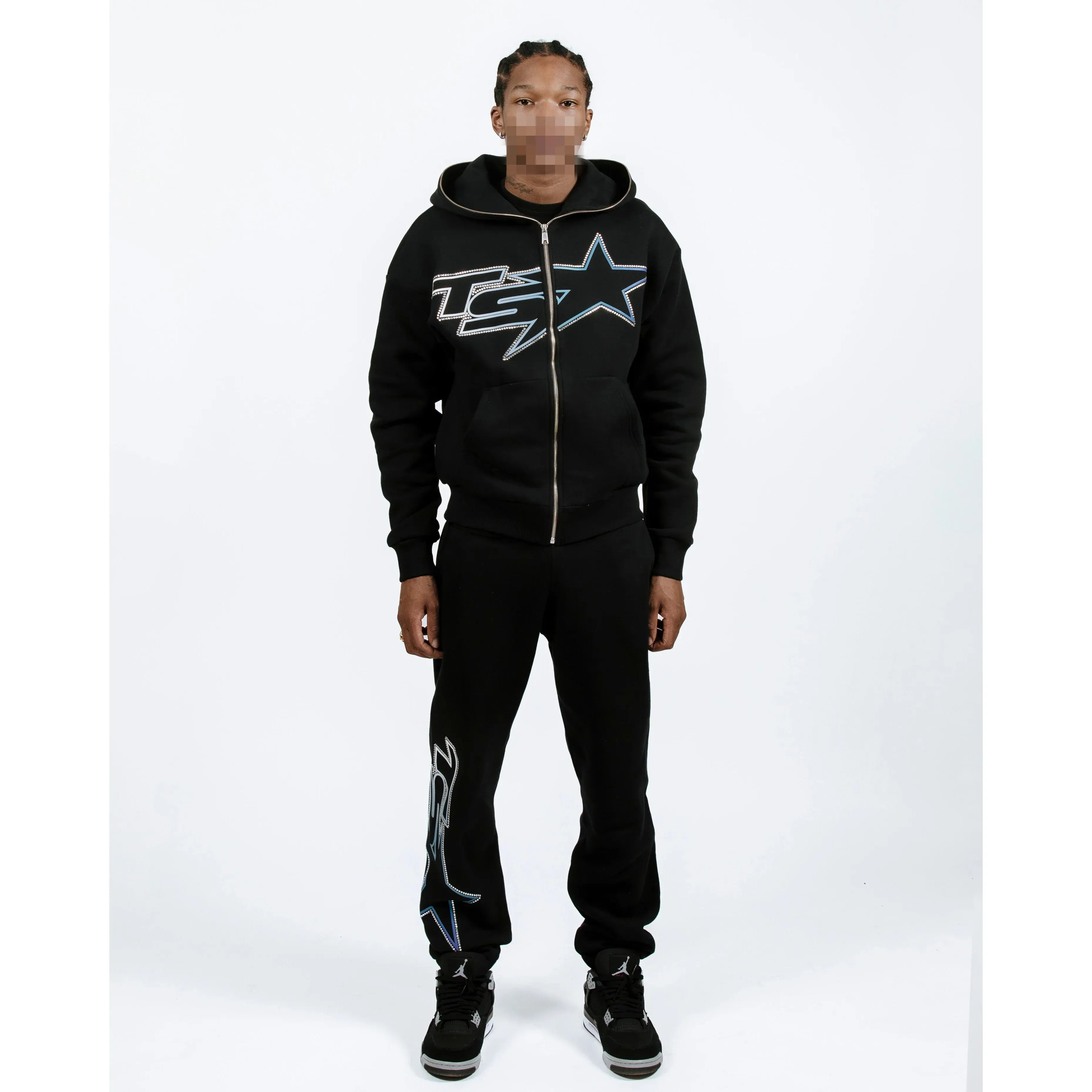 Trapstar TS Star Tracksuit - Black