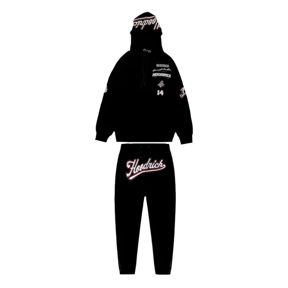 HoodRich OG Black Stadium Tracksuit