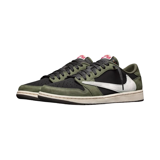 Travis Scott x Air Jordan 1 Low OG “Black Olive”