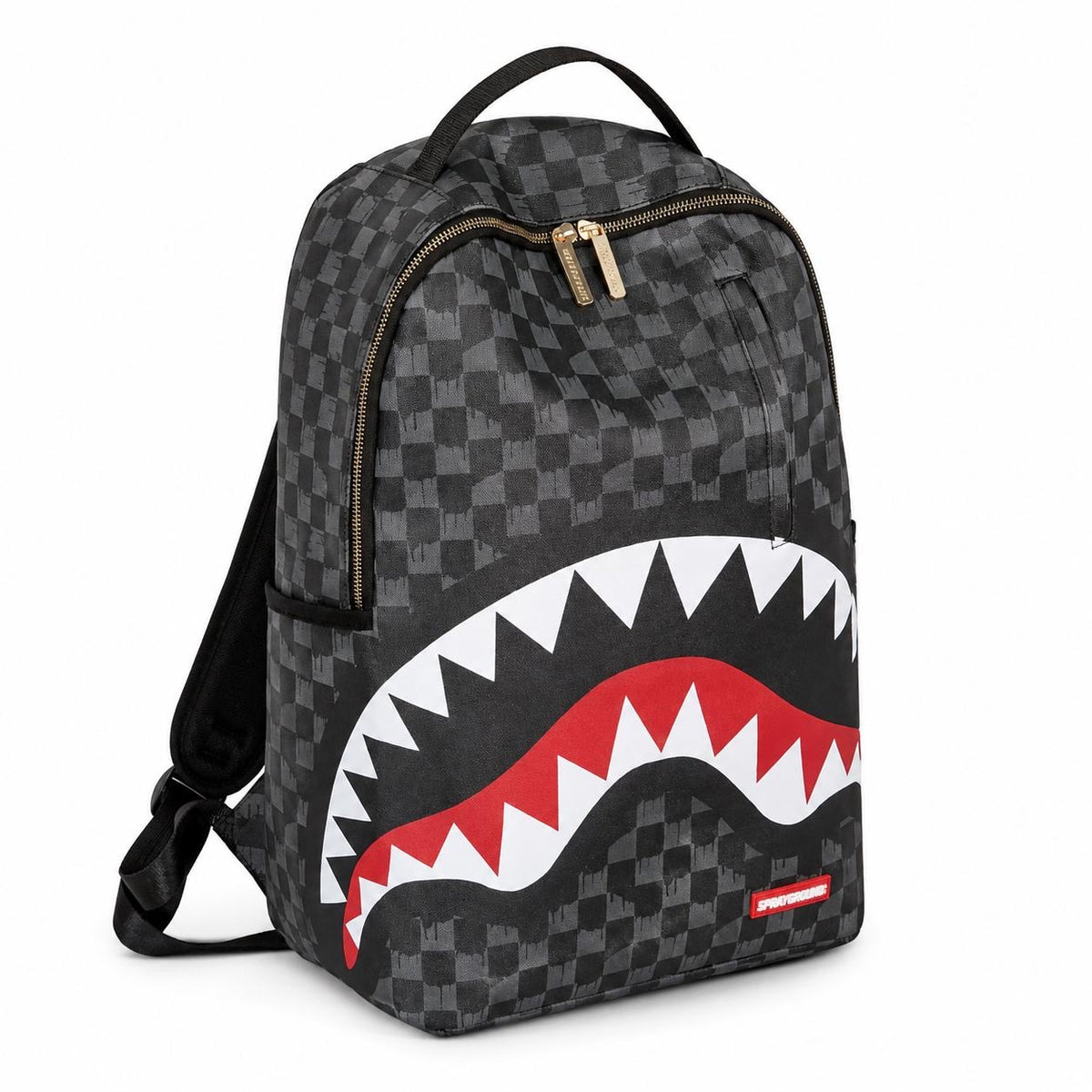 Sprayground Tonal Checker Shark Backpack