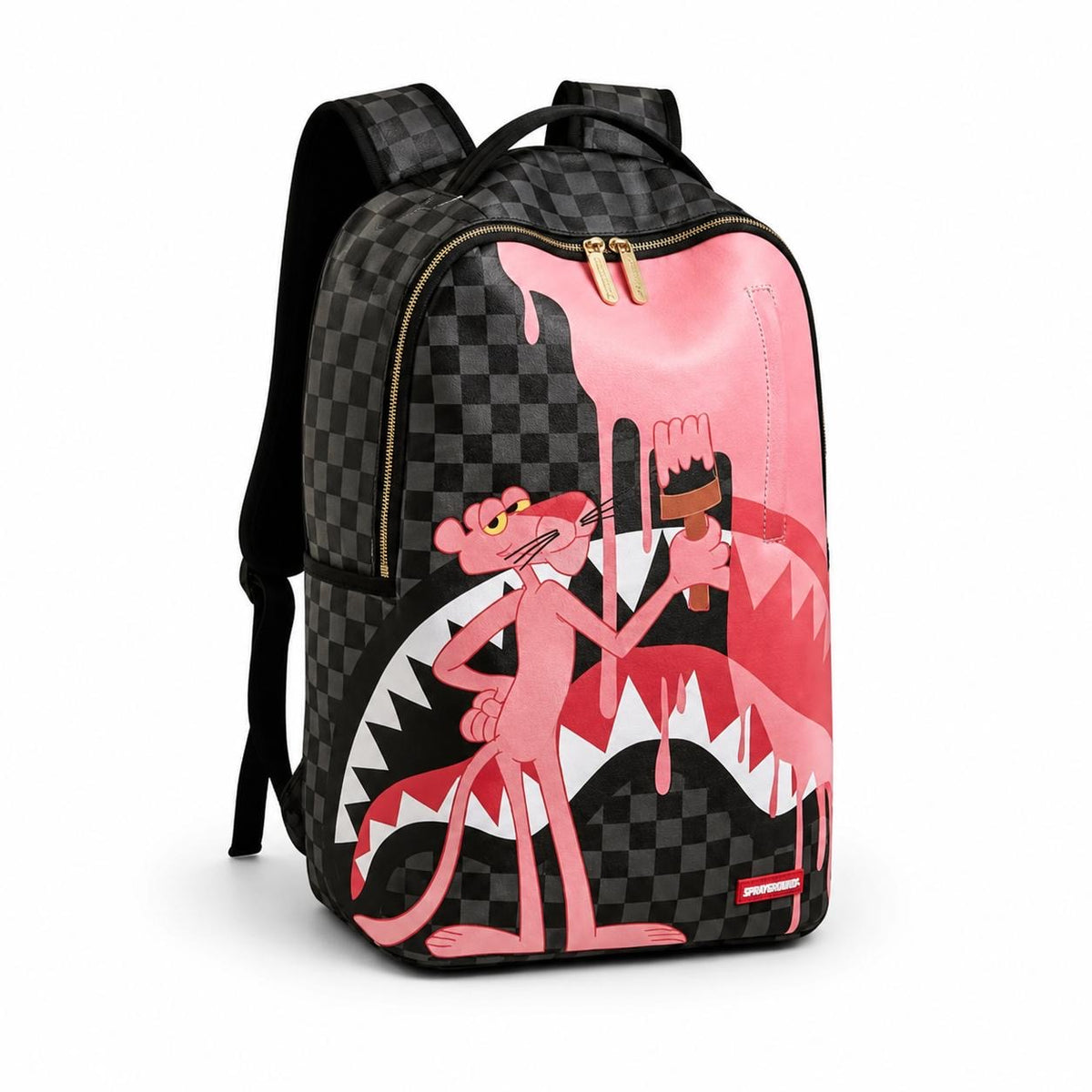 Sprayground Pink Panther On the Run Backpack