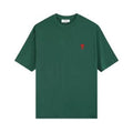 Ami Tee Green Logo Red