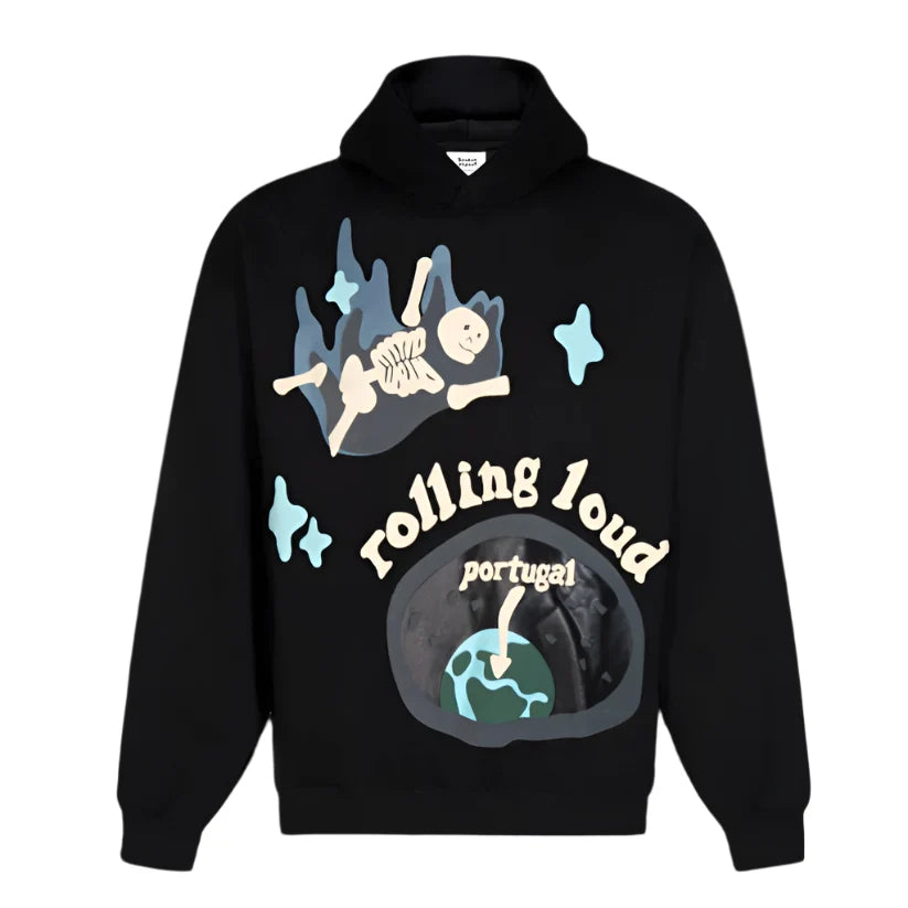 Broken Planet "Rolling Loud Portugal" Hoodie Black