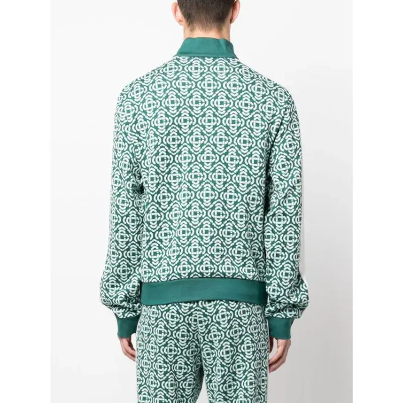 Casablanca Zip-Up Tracksuit- Green