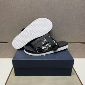 Dior Sandal Black and White