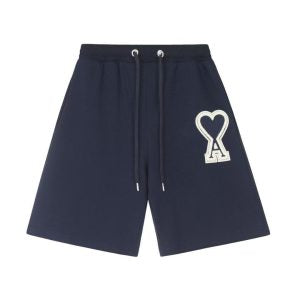 Ami Shorts Navy Blue