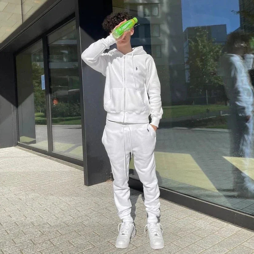 Polo Ralph lauren tracksuit- White