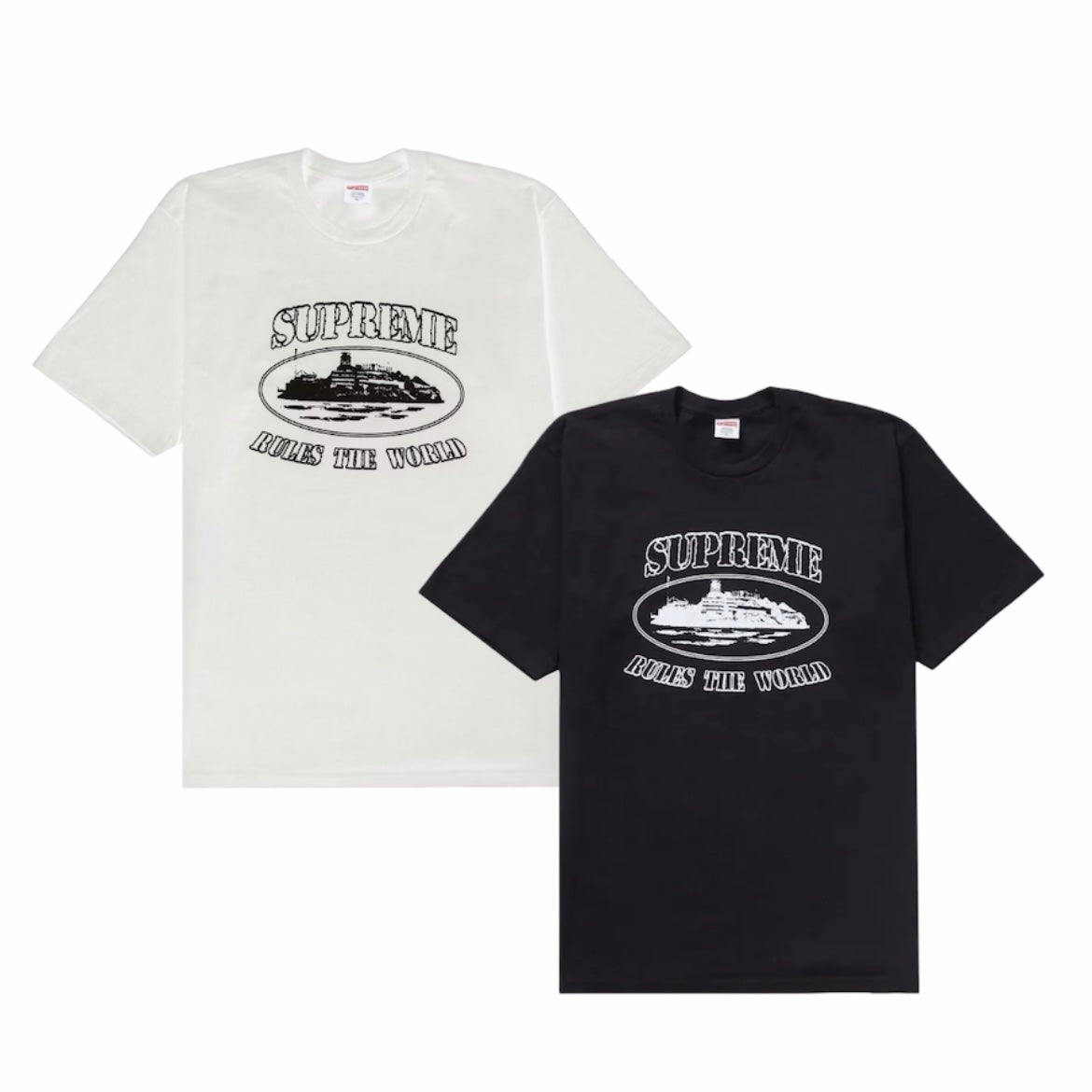 Corteiz x Supreme t-shirt