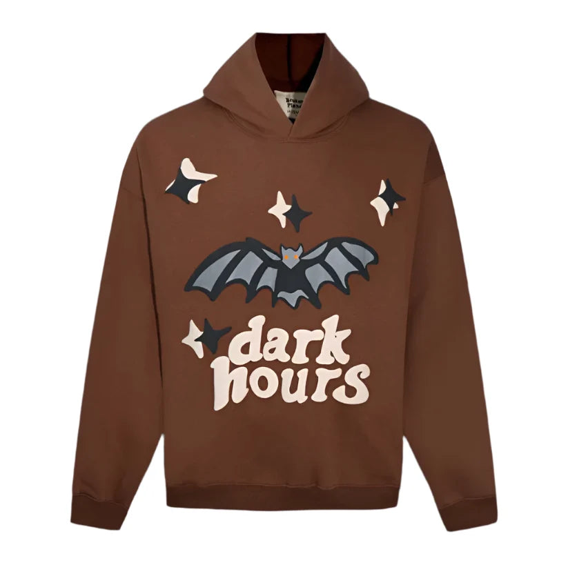 Broken Planet "Dark Hours" Hoodie Brown