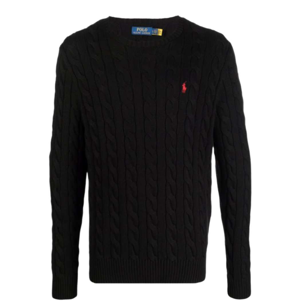Ralph Lauren Knitted Sweater Black