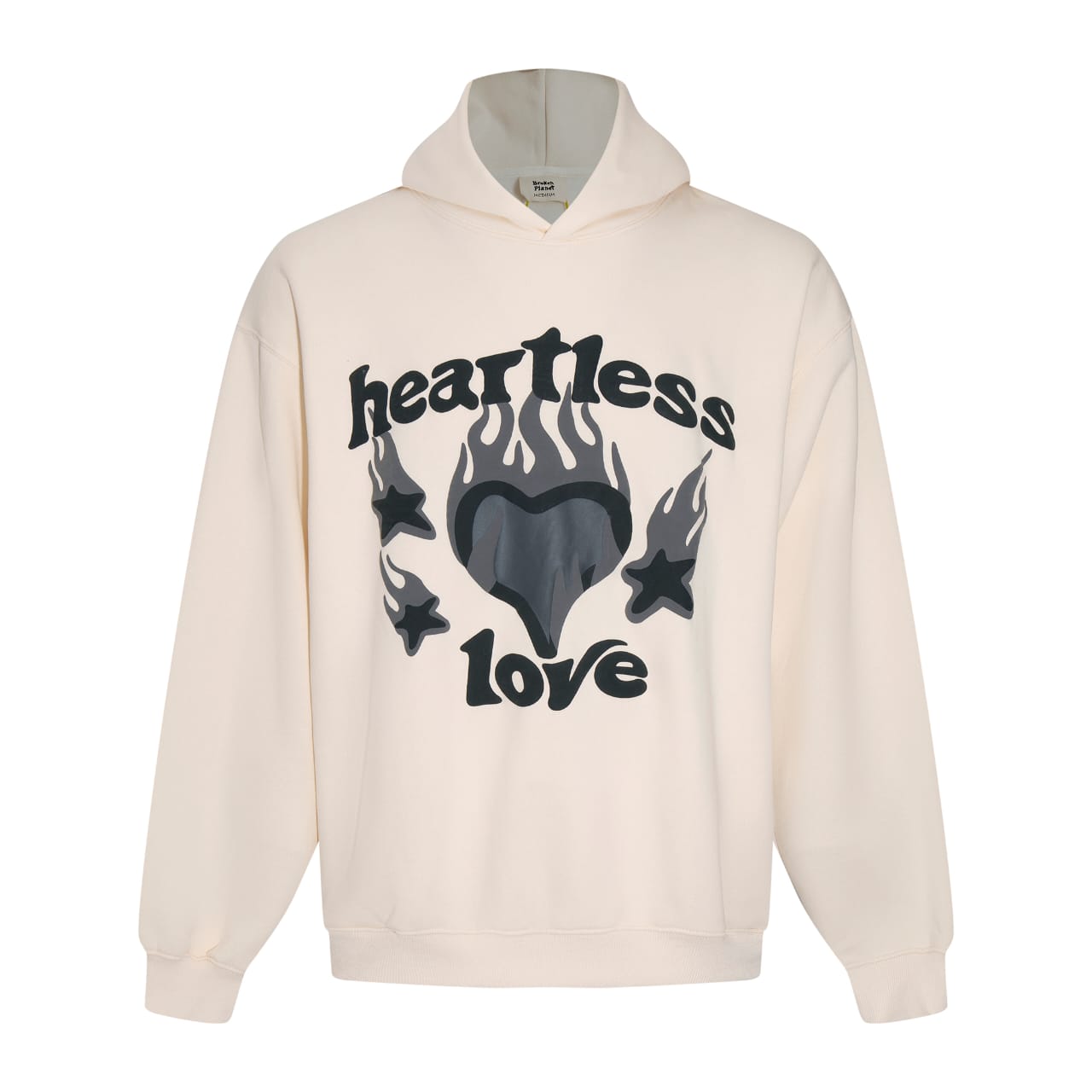 Broken Planet "Heartless Love" Hoodie Beige