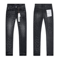 Purple jeans