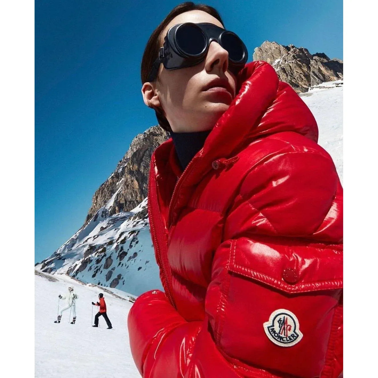 Moncler Maya Jacket- Red