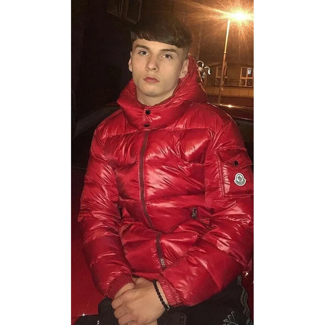 Moncler Maya Jacket- Red