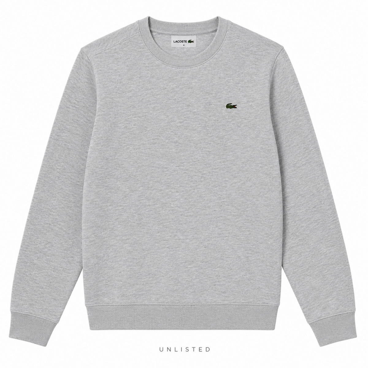 Lacoste Crew Neck Sweatshirt - Light Heather Grey
