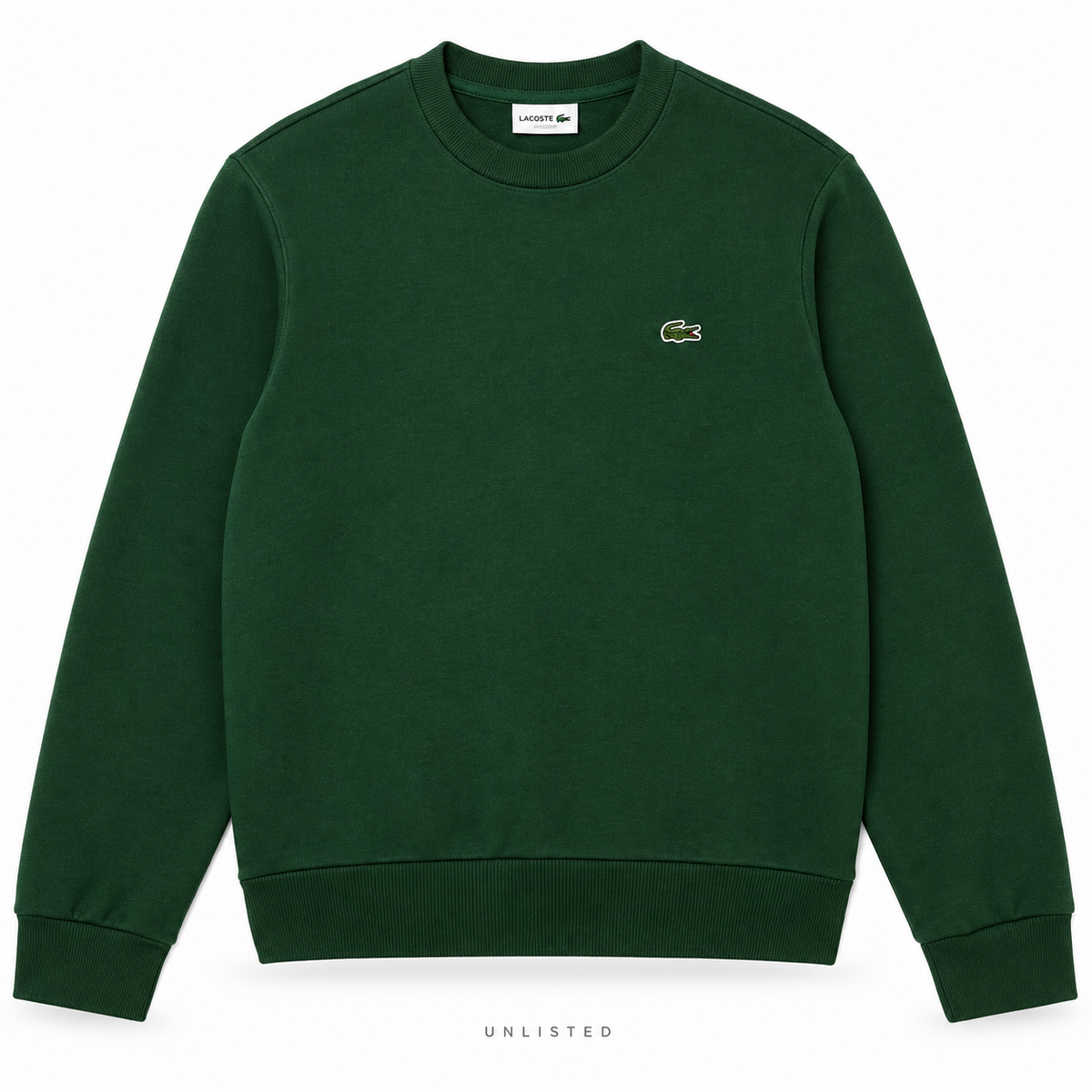 Lacoste Crew Neck Sweatshirt - Forest Green