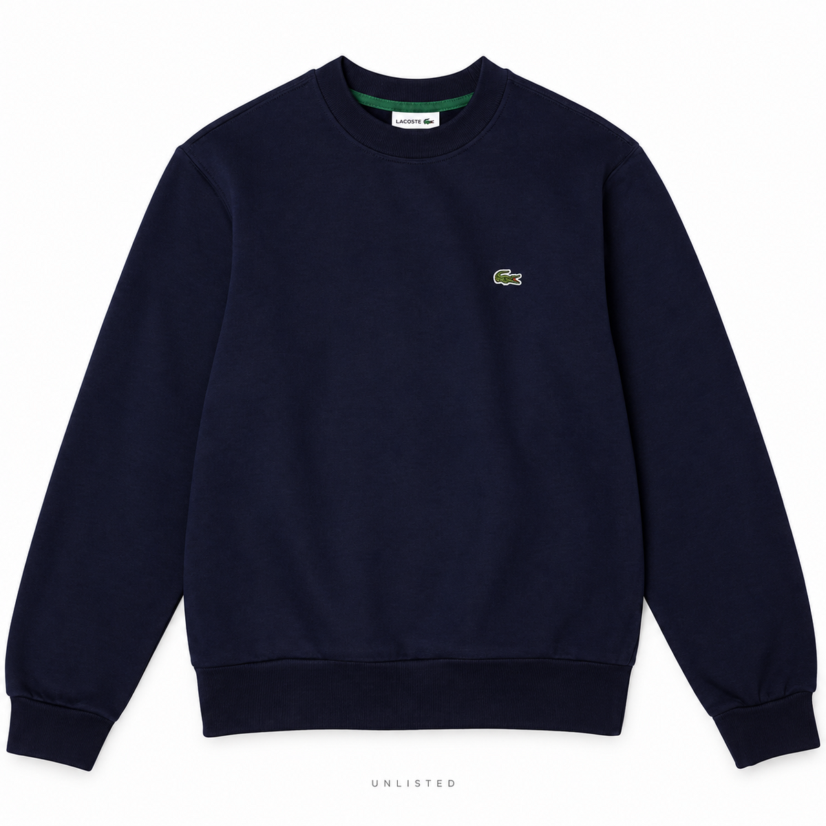 Lacoste Crew Neck Sweatshirt - Navy Blue