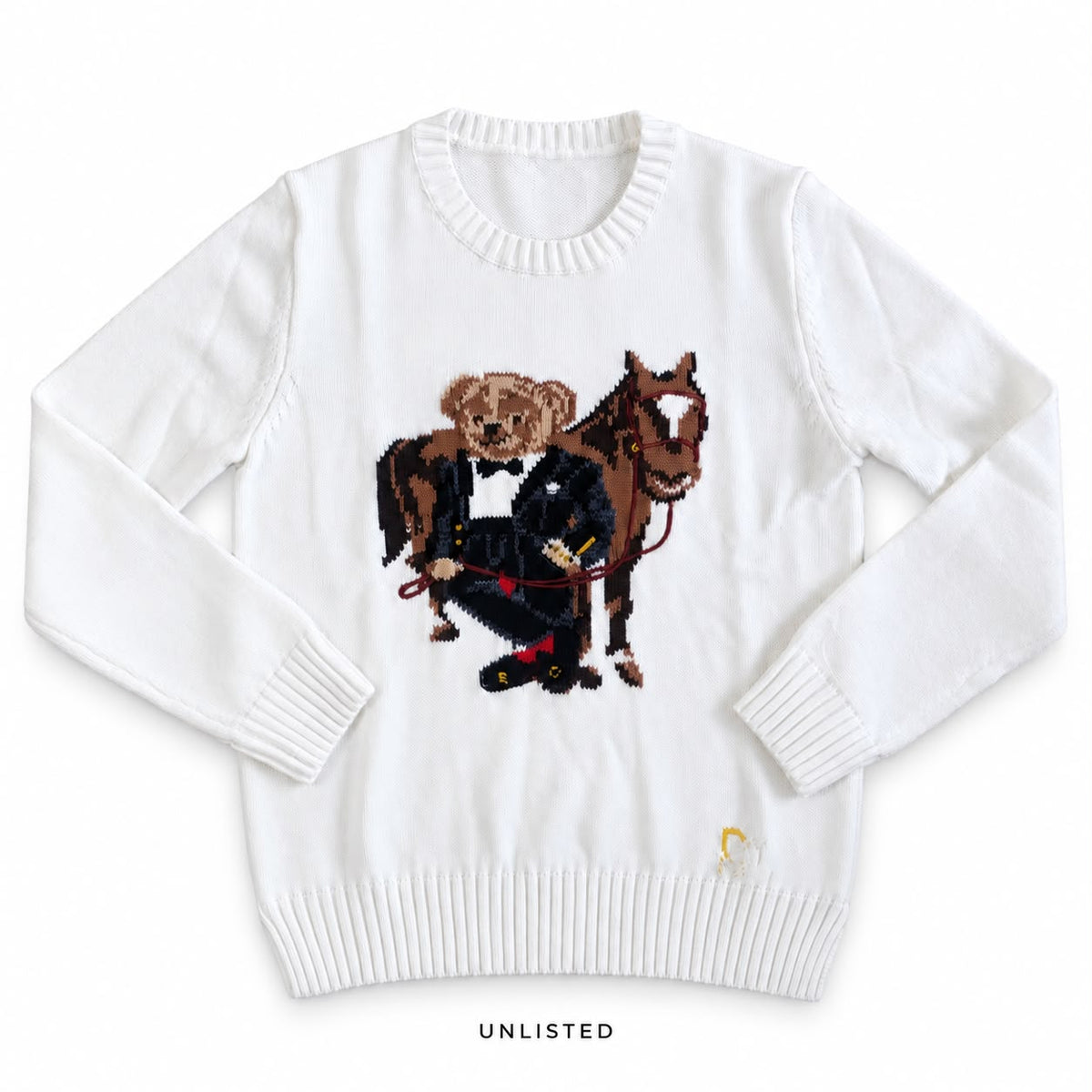 Polo Ralph Lauren White Sweater