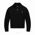 Ralph Lauren Knitted Black Quarter Zip